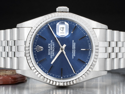 Rolex Datejust 36 Blu Jubilee 16234 Blue Jeans - Doppio Quadrante